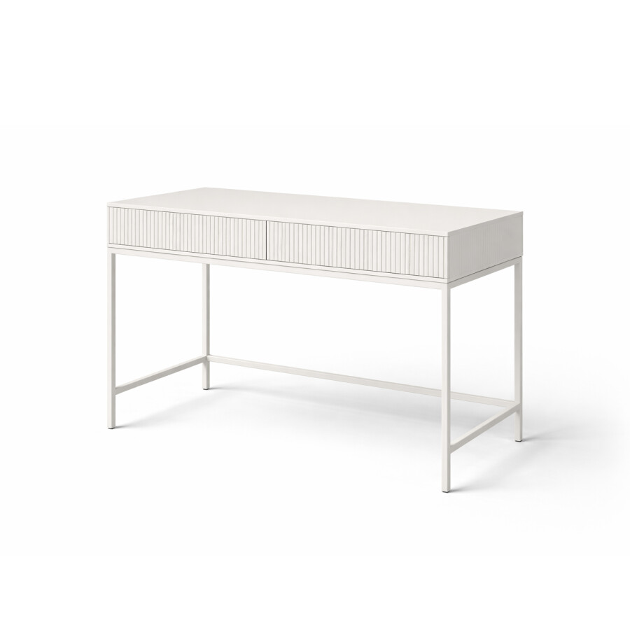 Escritorio Acanalado Blanco Escritorio Acanalado Blanco