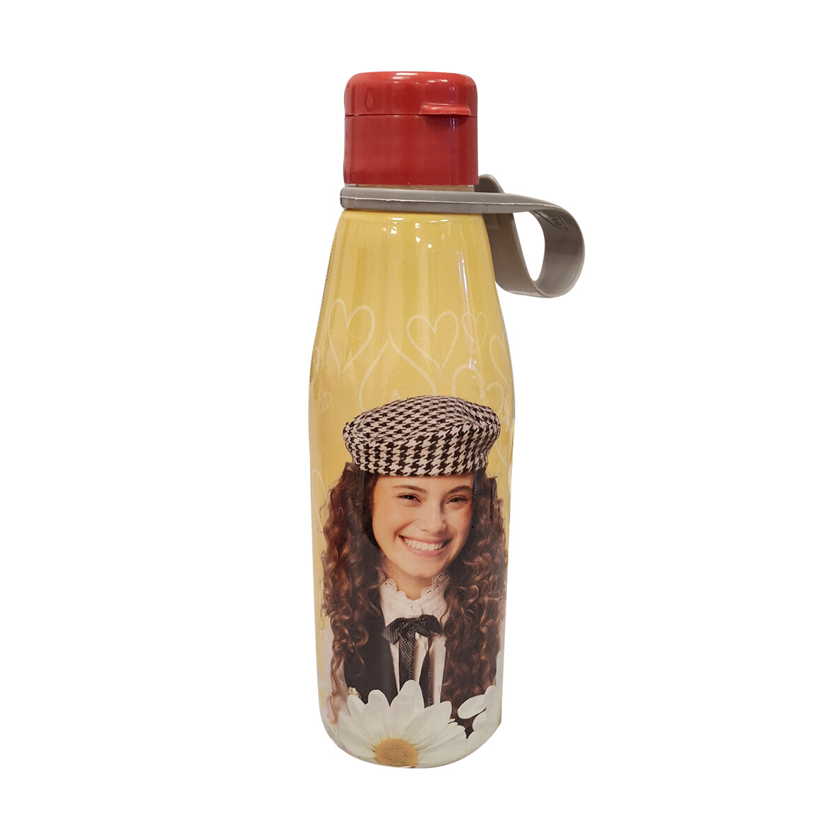 Botella Plástica 530 ml Margarita con Agarre 
