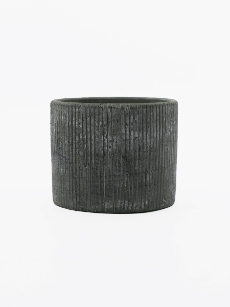 MACETA LISTRADA ESTAMPADO