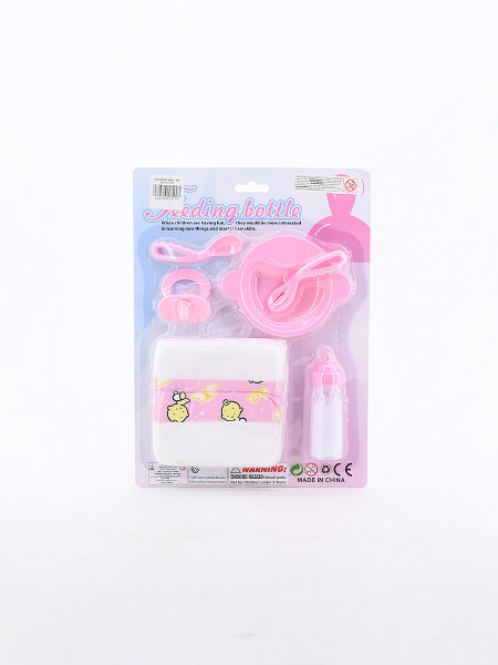 ACCESORIOS BEBE X 7 UNIDADES ROSADO