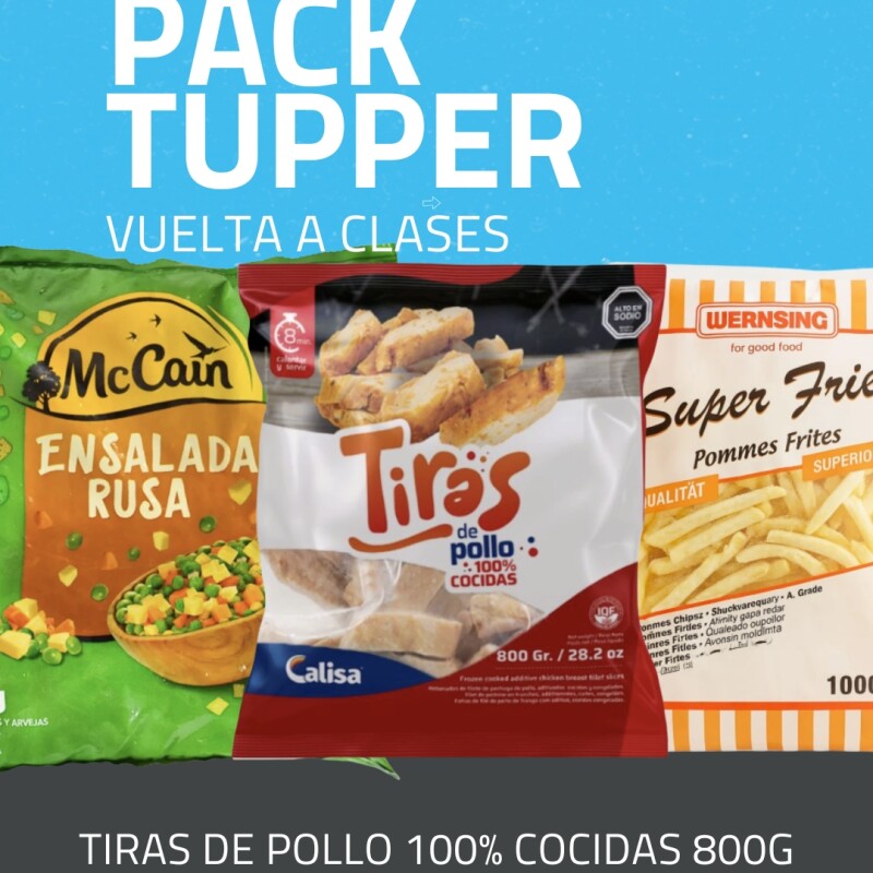 VUELTA A CLASES - PACK TUPPER FÁCIL - RINDE HASTA 4 COMIDAS ADULTO VUELTA A CLASES - PACK TUPPER FÁCIL - RINDE HASTA 4 COMIDAS ADULTO
