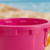 Balde Con Castillo Para Playa FUCSIA