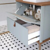 Mueble de baño Veneto con bañera, 80 cm, color pistacho/frye Mueble De Baño Veneto Con Bañera, 80 Cm, Color Pistacho/frye