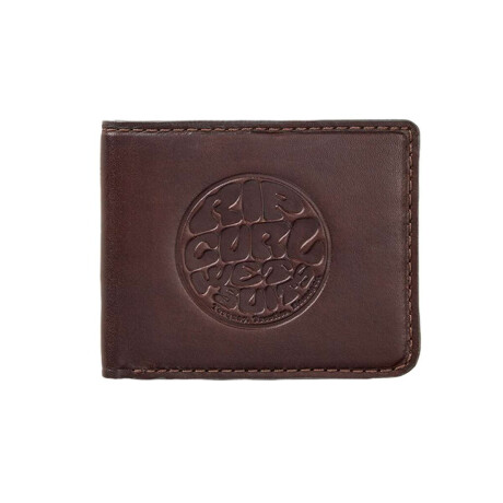 Billetera Rip Curl Premium Surf Rfid Slim Marron