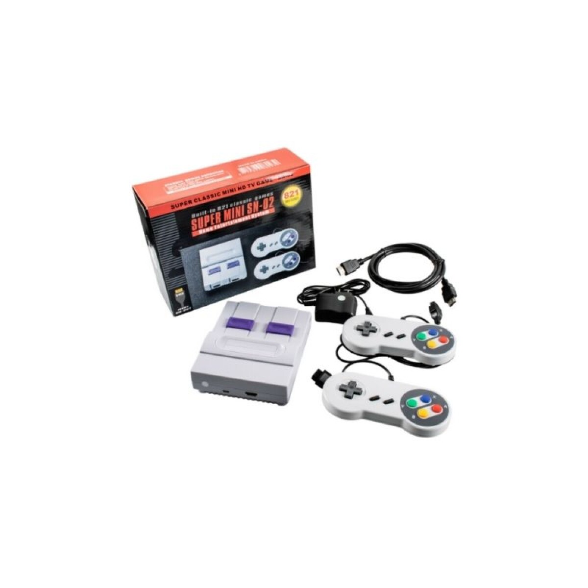 Consola Arcade Super Mini con 821 juegos 
