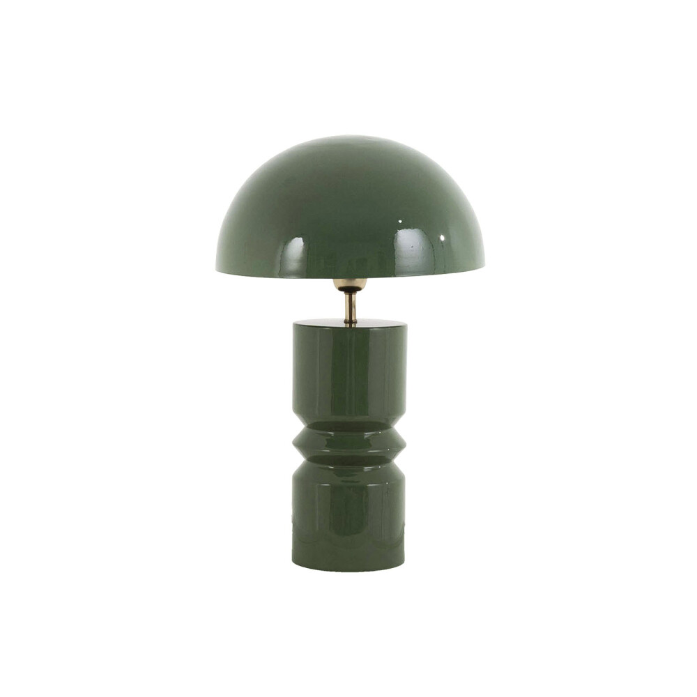 LÁMPARA DE MESA METAL VERDE 40270