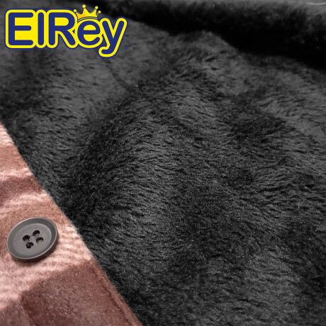 Campera Camisa Leñadora Cangurito Capucha Botones Marron