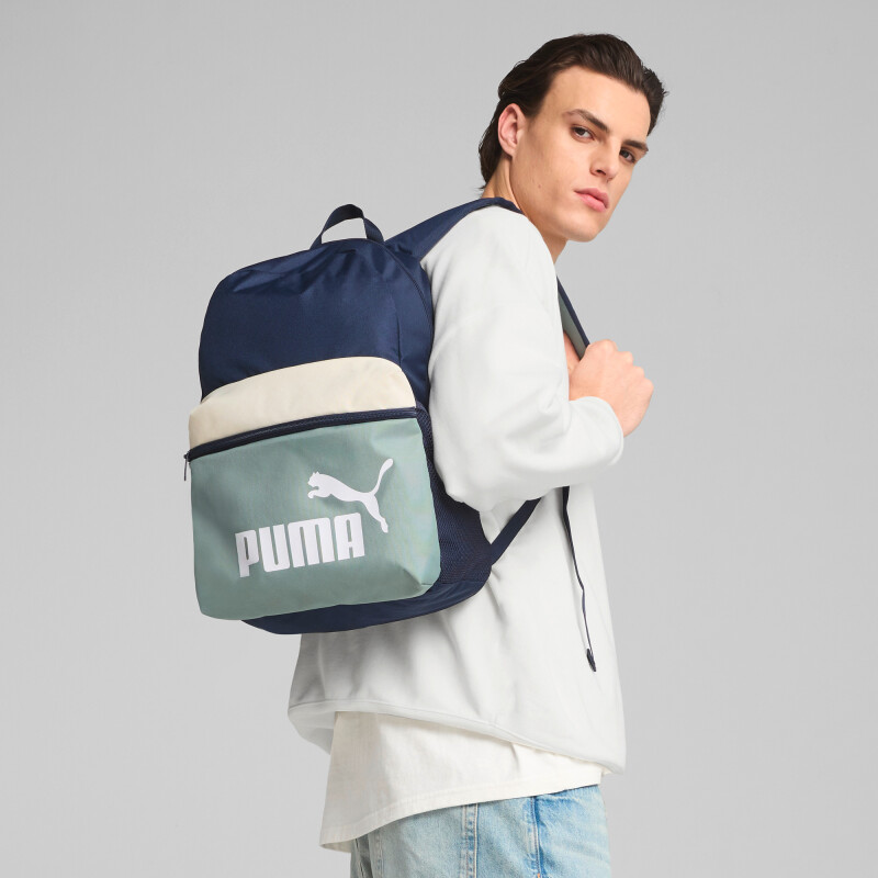 Mochila Puma Phase Colorblock Unisex Azul