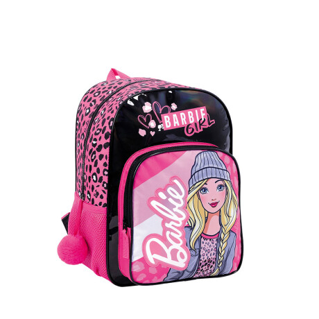 Mochila Infantil Barbie Grande Negra