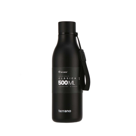 Botella Térmica Clásica Negro