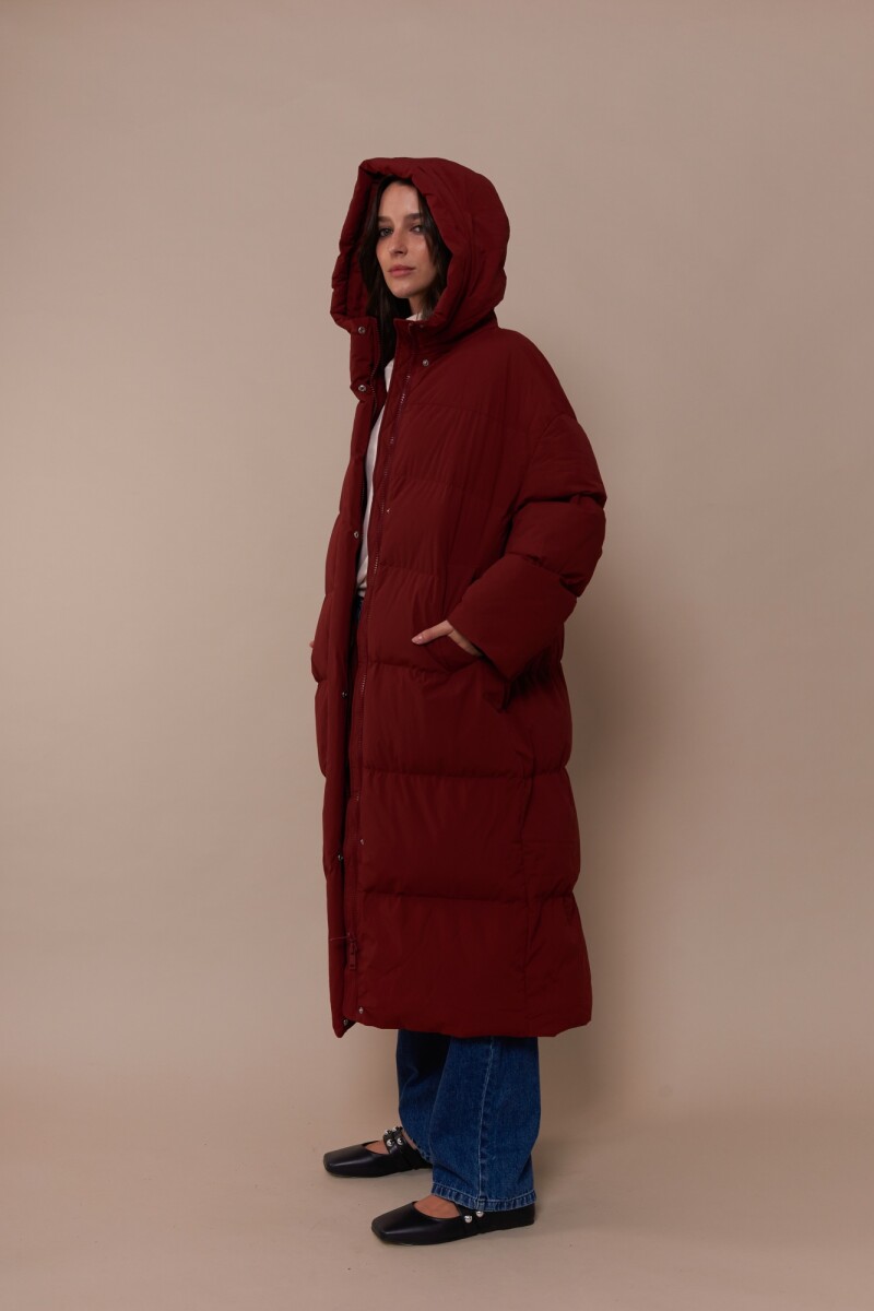 Campera Axolote BORDO