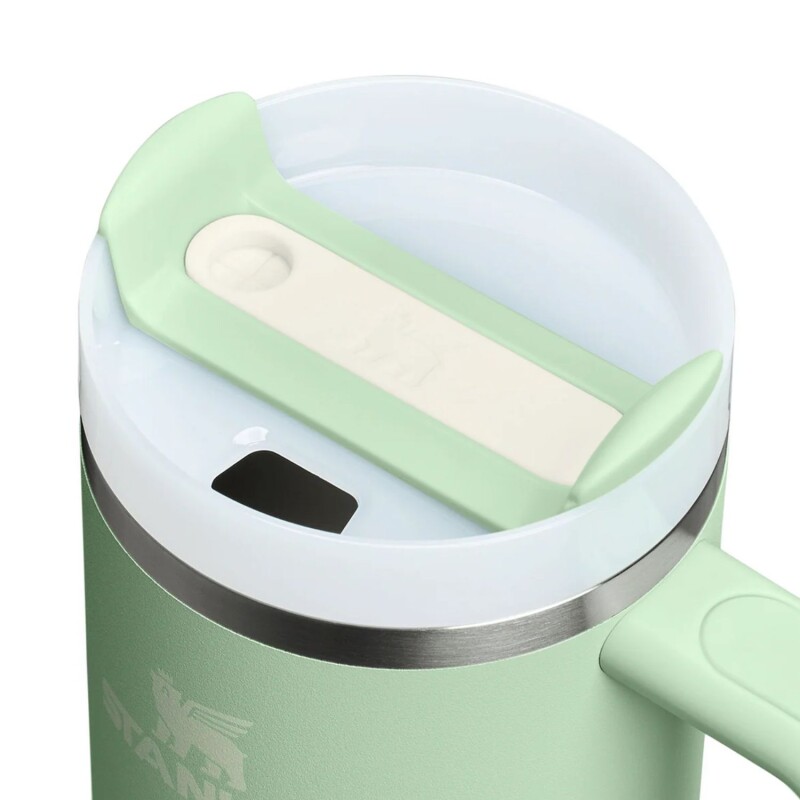 Vaso Térmico en Acero inox. Stanley Quencher 887ml Pistacho