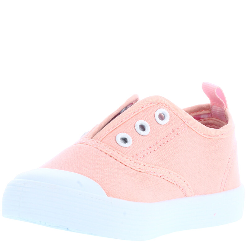 Championes Infantiles Croco Kids SPAR con elástico sin cordones Rosado