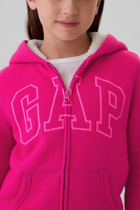 Canguro Con Corderito Logo Gap Niña Bright Beet
