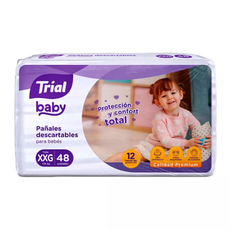 Pañal Trial Premium XXG 48 Unidades Pañal Trial Premium XXG 48 Unidades