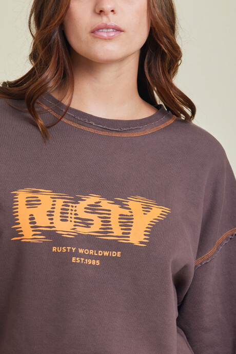 SWEATER DENEB RUSTY Marrón