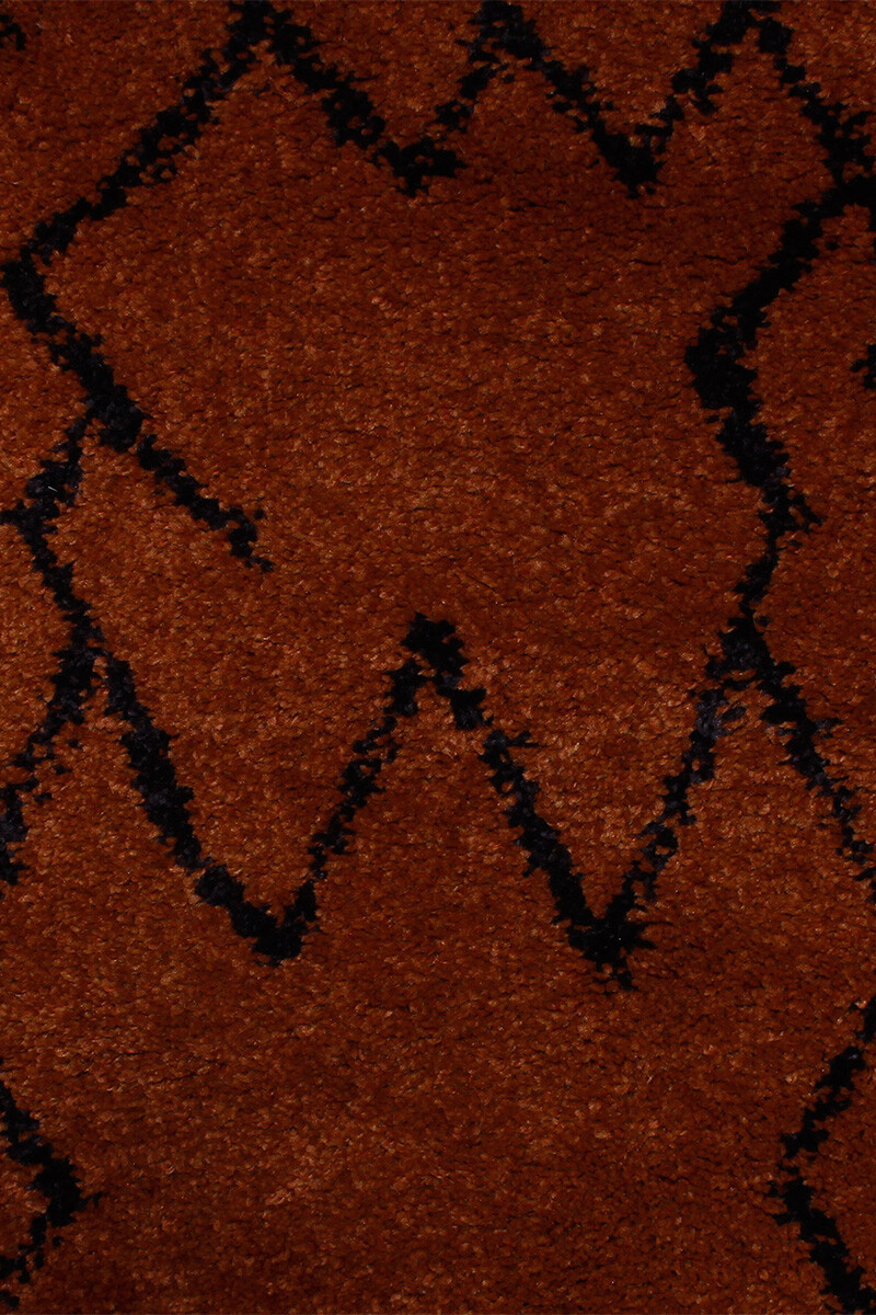 ROYAL NOMADIC ALFOMBRA ROYAL NOMADIC RON/5404/1H95/ 160X230 COPPER/CHOCOLATE