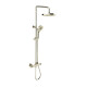 Griferia Barra Ducha En Ac Inox Color Brushed Nickel - Serie Signature