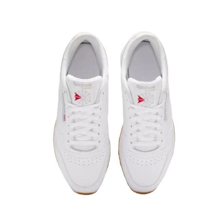 Champion Reebok Moda Unisex Classic Leather Shoes White S/C