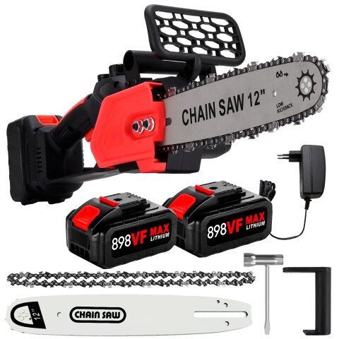 Motosierra Portátil Inalámbrica, Recargable De 12" A Bateria MOTOSIERRA INALAMBRICA 12"2 VAR1556