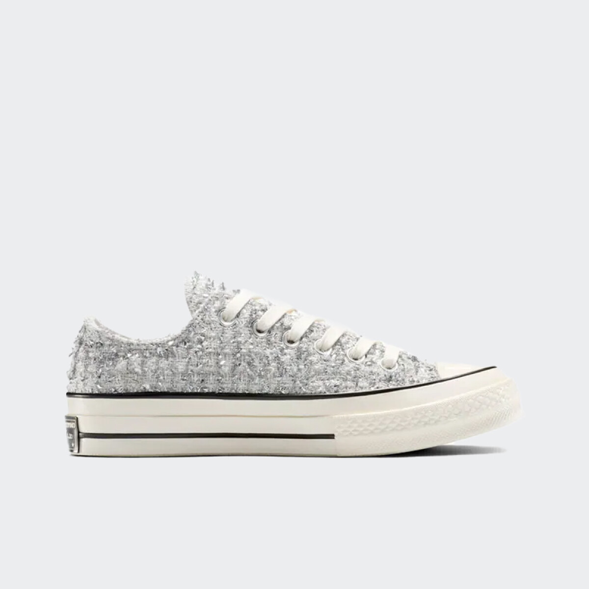 Championes Converse Chuck 70 Metallic Tweed - Gris 