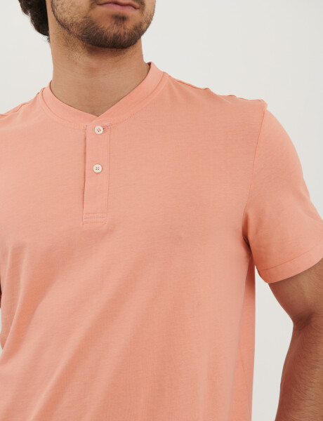 520677 T-SHIRT HARRINGTON LABEL Coral
