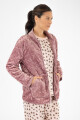 Campera textura Rosa antique