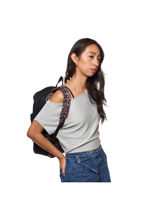 Mochila Superbreak Plus Black/black/tan/black