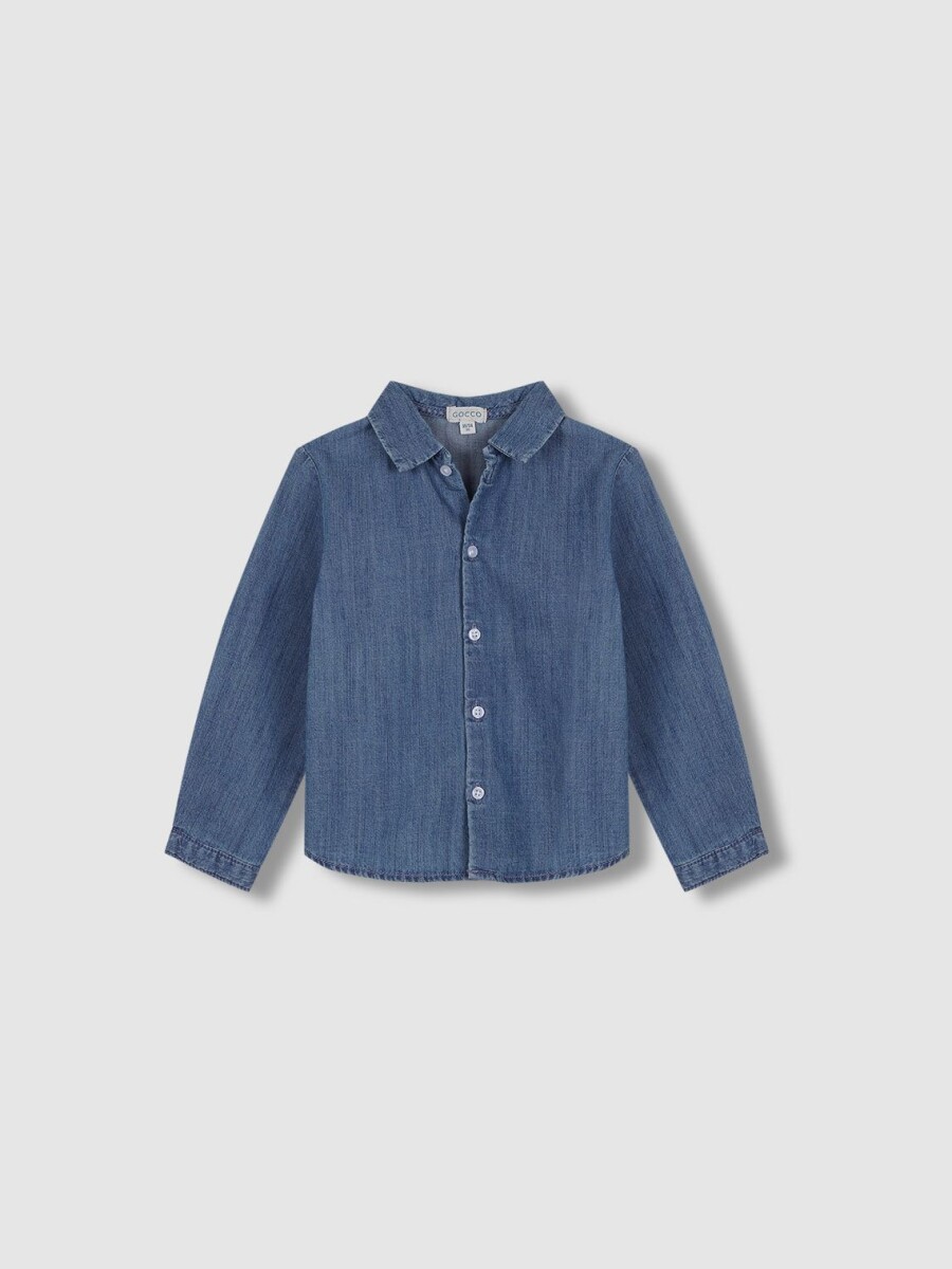 Camisa Bebe Denim Denim