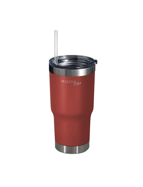 VASO TERMICO C/SORBITO 560ML AC.INOX ROJO VASO TERMICO C/SORBITO 560ML AC.INOX ROJO