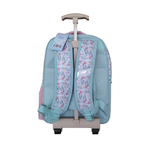 Mochila Infantil Frozen con Carro Jacquard Grande 40 x 30 cm SALMON