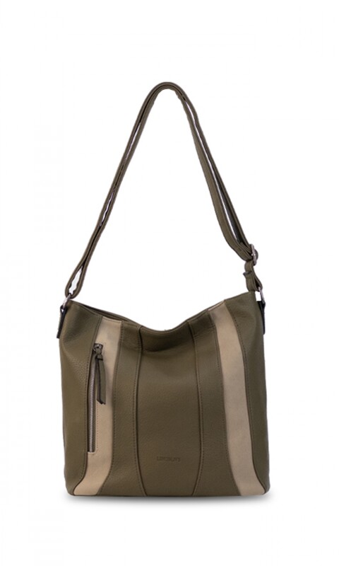 CARTERA DEBORAH VERDE MILITAR