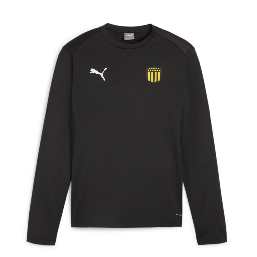 Buzo de Hombre Puma Cas Crew Neck Sweat Negro