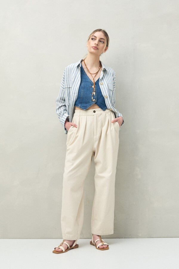 PANTALON REGINE Crudo