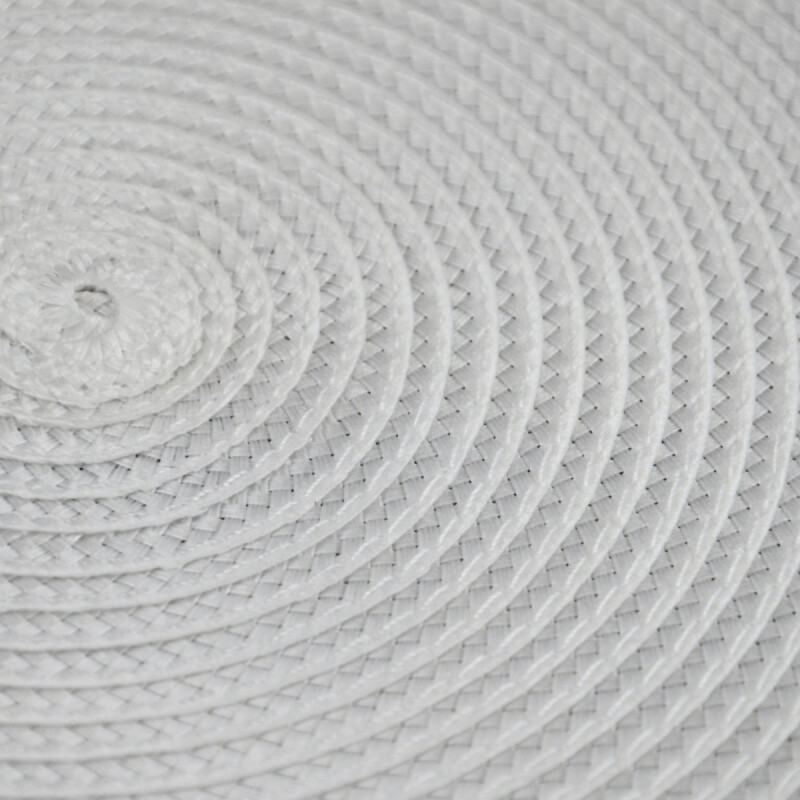 Individual Tejido Circular 38cm BLANCO