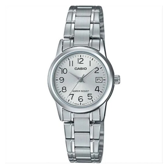 Reloj CASIO MTPV002D-7BUDF Acero Plateado Esfera 37mm 0