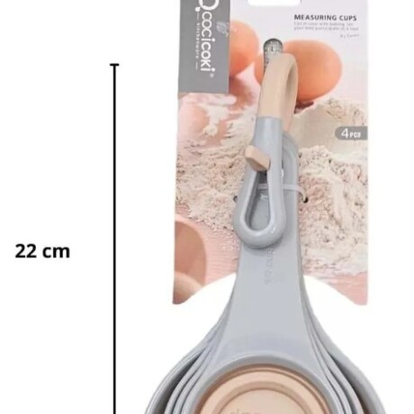 Kit Repostería Batidora Cuori mas Set de 8 Utensilios Cocina Celeste