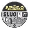 Chumbos Apolo Slug 5,5 Mm 250 Unidades 21 Grains Chumbos Apolo Slug 5,5 Mm 250 Unidades 21 Grains