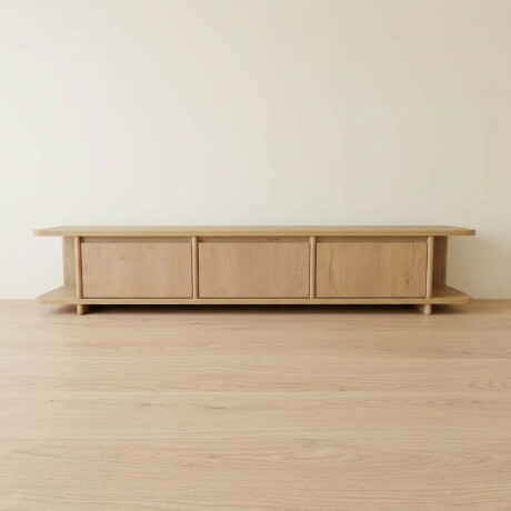 MUEBLE PARA TV MELAMINA NATURAL-BEIGE SAVIA NATURAL