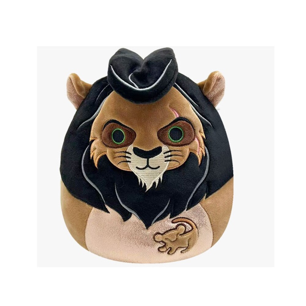 El Rey León – Peluche Squishmallows 8 SQUISHMALLOWS - REY LEON 8"""" SQDI00617