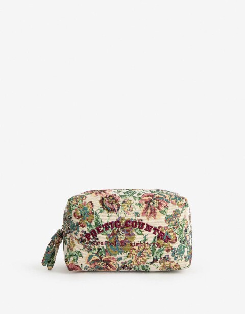 Porta Cosméticos Porta Cosméticos - Estampado Flores