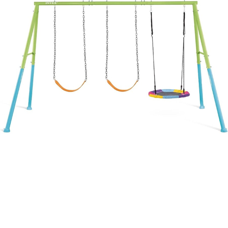 Hamaca de Plaza con 2 hamacas + Circular Intex Hamaca de Plaza con 2 hamacas + Circular Intex