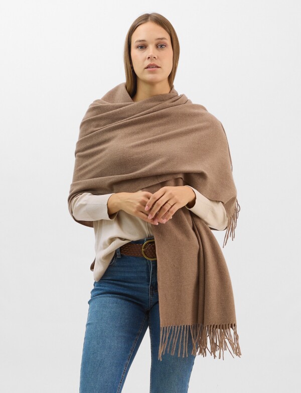 Bufandon Cashmere TOSTADO