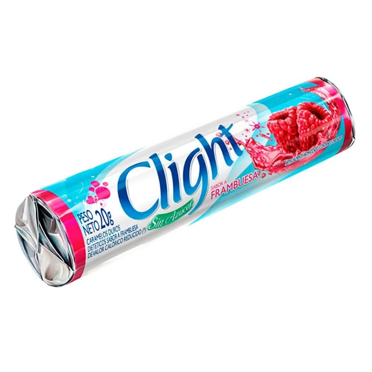 Pastillas Clight sin Azucar 20GR - FRAMBUESA 