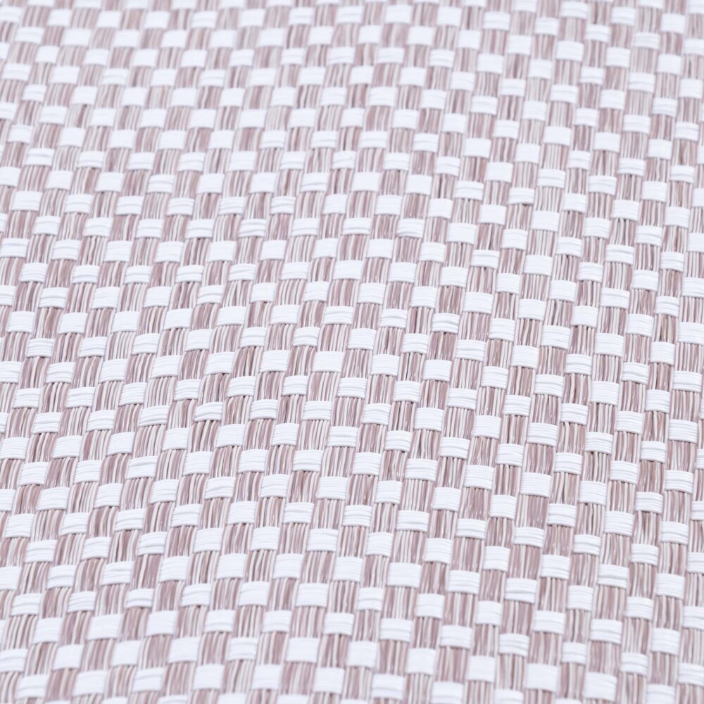 ALFOMBRA NATURAL/BEIGE POLIESTER Y PVC IBIZA