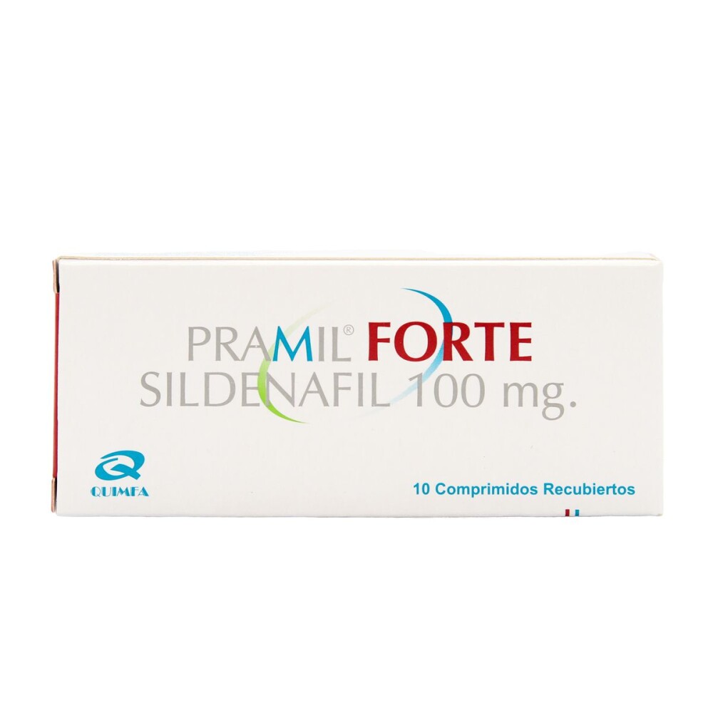 PRAMIL FORTE 100 MG. CJ X 10 COMP. única