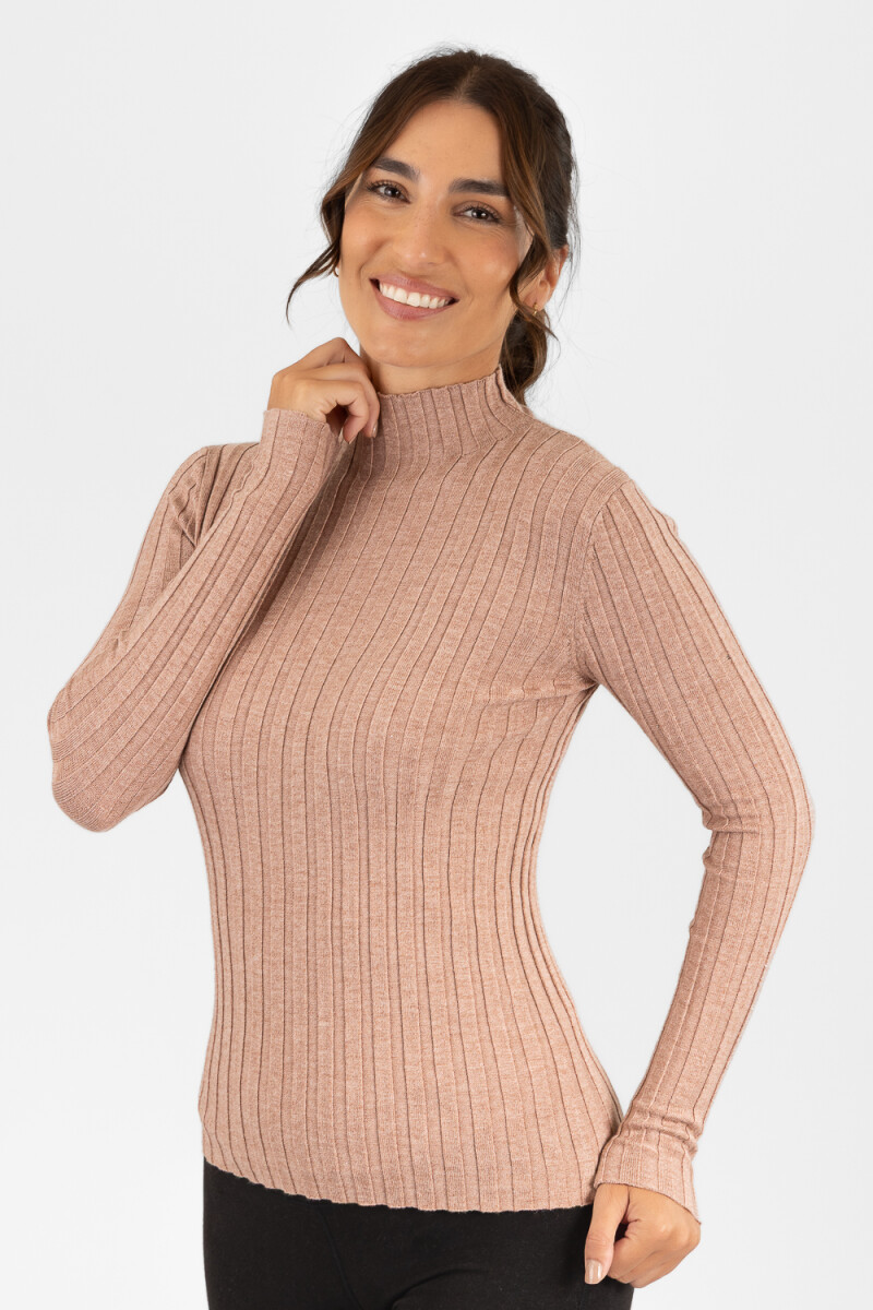 Polera tote Rosa antique