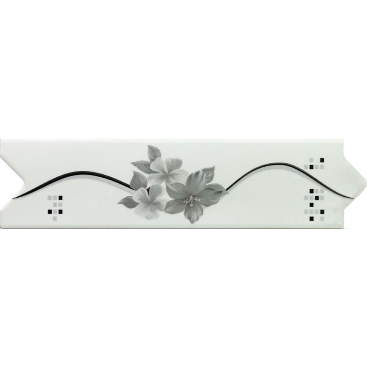 Guarda Decorativa Modelo Hdl2607 Hd "a" 8.5x33 Cm 