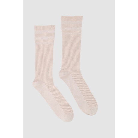 Medias compresión controlada modal Beige