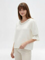 Blusa Surnia Marfil / Off White